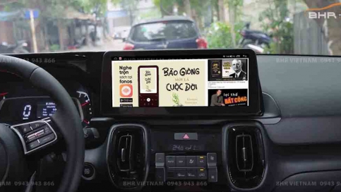 Màn hình DVD Android xe Kia Sonet 2021 | Màn nguyên khối 12.3 inch
